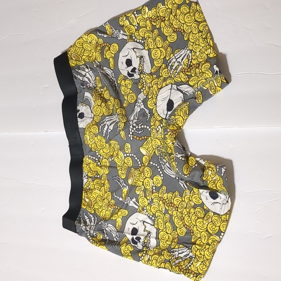 MeUndies Skull Gold Coin Treasure Boxer Briefs Underwear Mens Size Medium - Picture 2 of 7